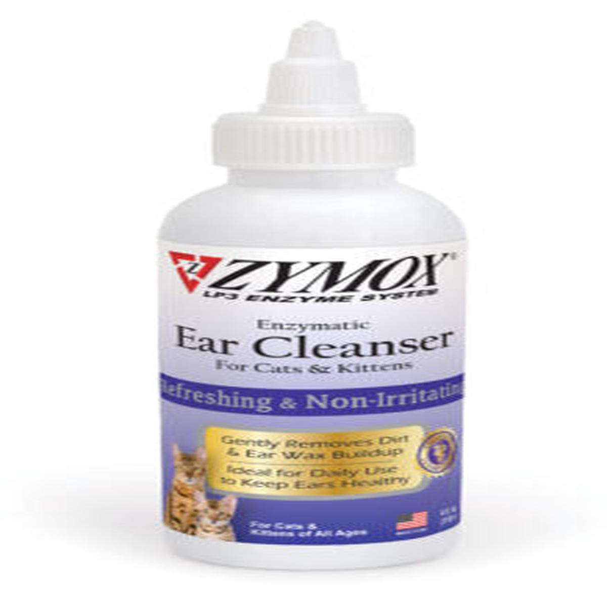 ZYMOX Enzymatic Ear Cleanser for Cats and Kittens