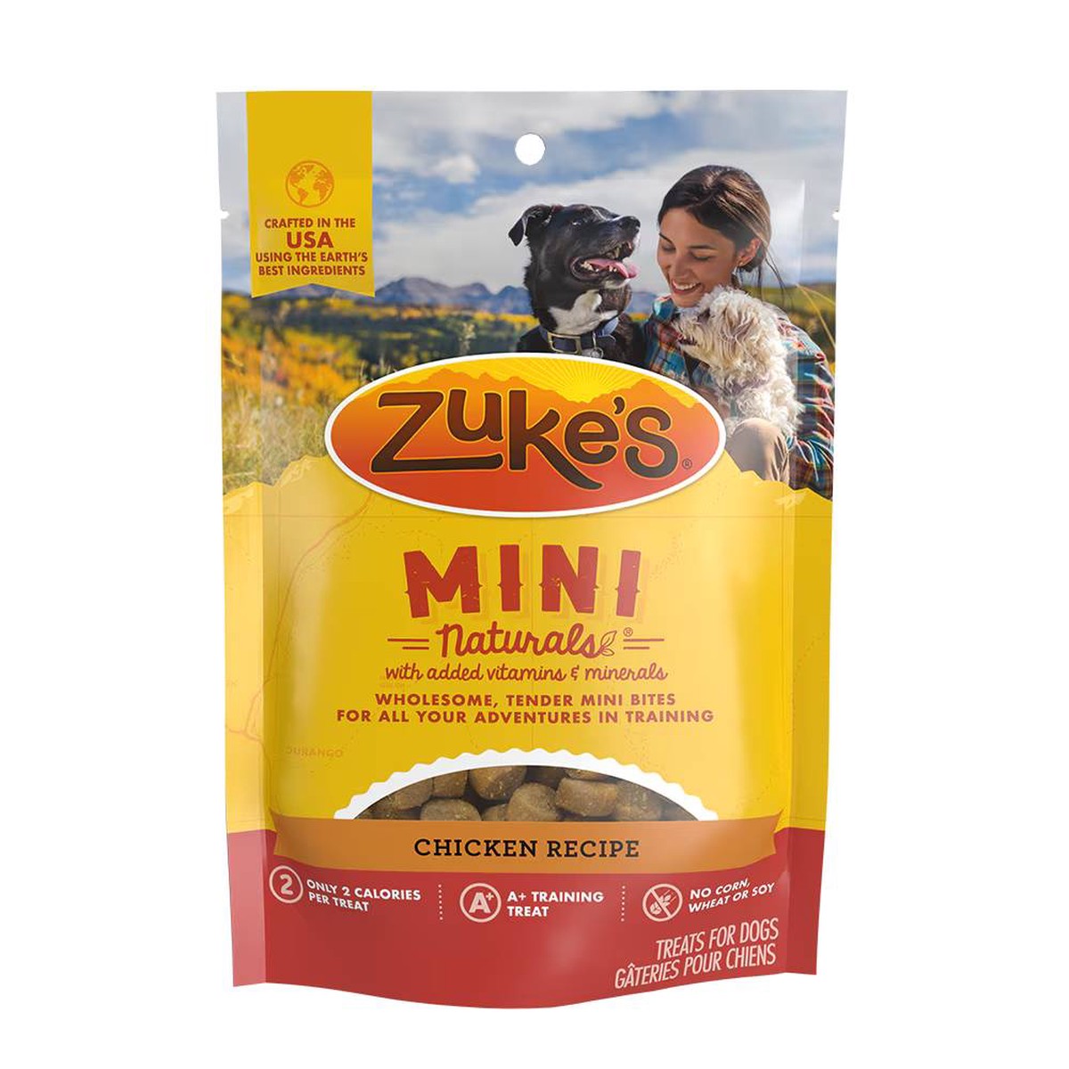 Zukes Mini Naturals Chicken Recipe Dog Treats